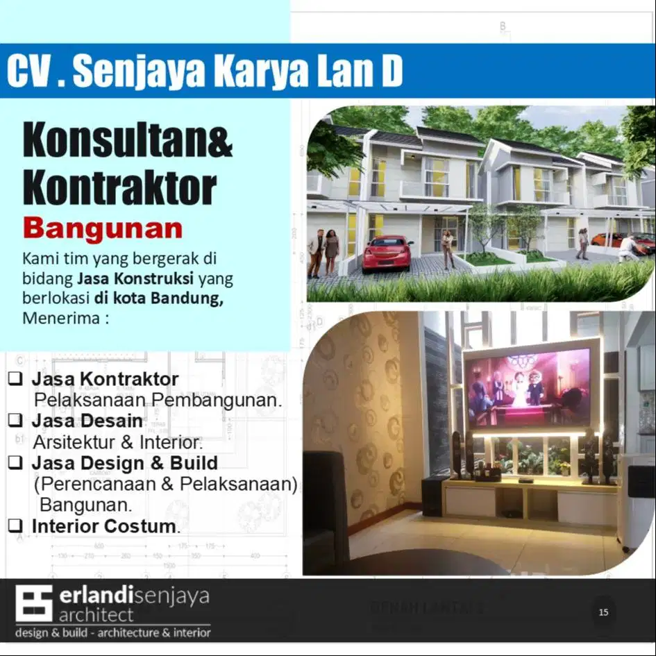 Jasa Arsitek & Interior/ Kontraktor/ Renovasi/ Tukang/ Kitchen set