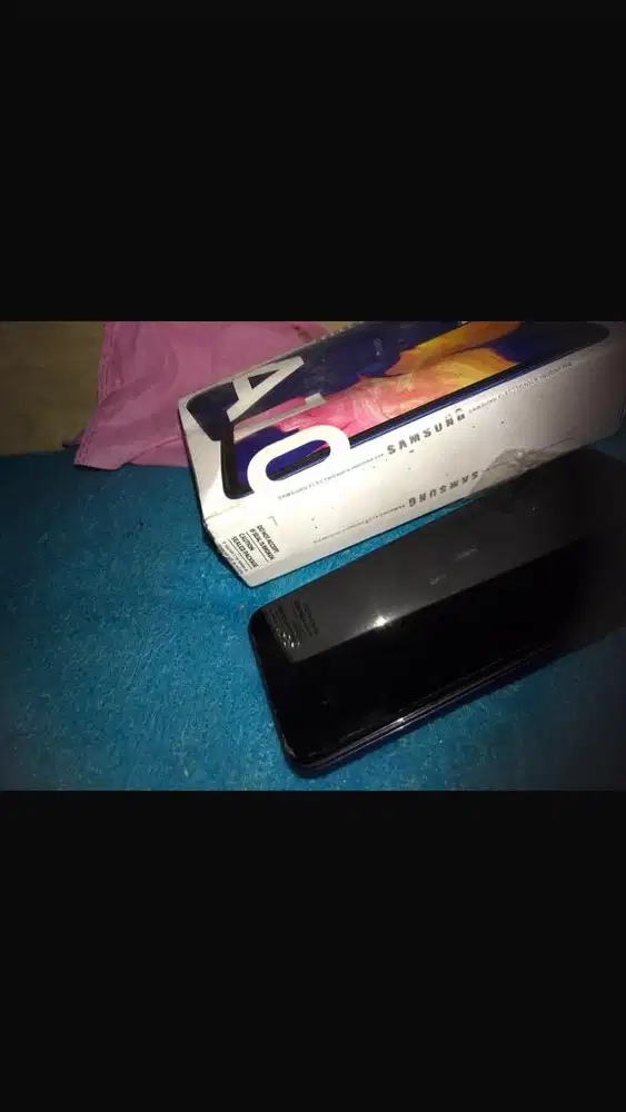 Samsung A10 blue fullset no minus