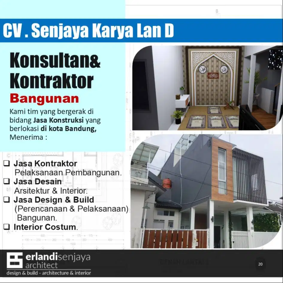 Jasa Kontraktor/ Arsitek & Interior/ Renovasi/ Tukang/ Kitchen Set