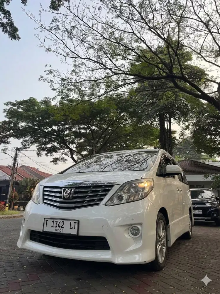 Alphard S 2011 nik 2010