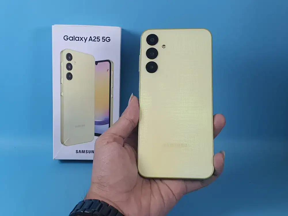 Samsung Galaxy A25 5G NFC 128GB mulus fullset Resmi SEIN