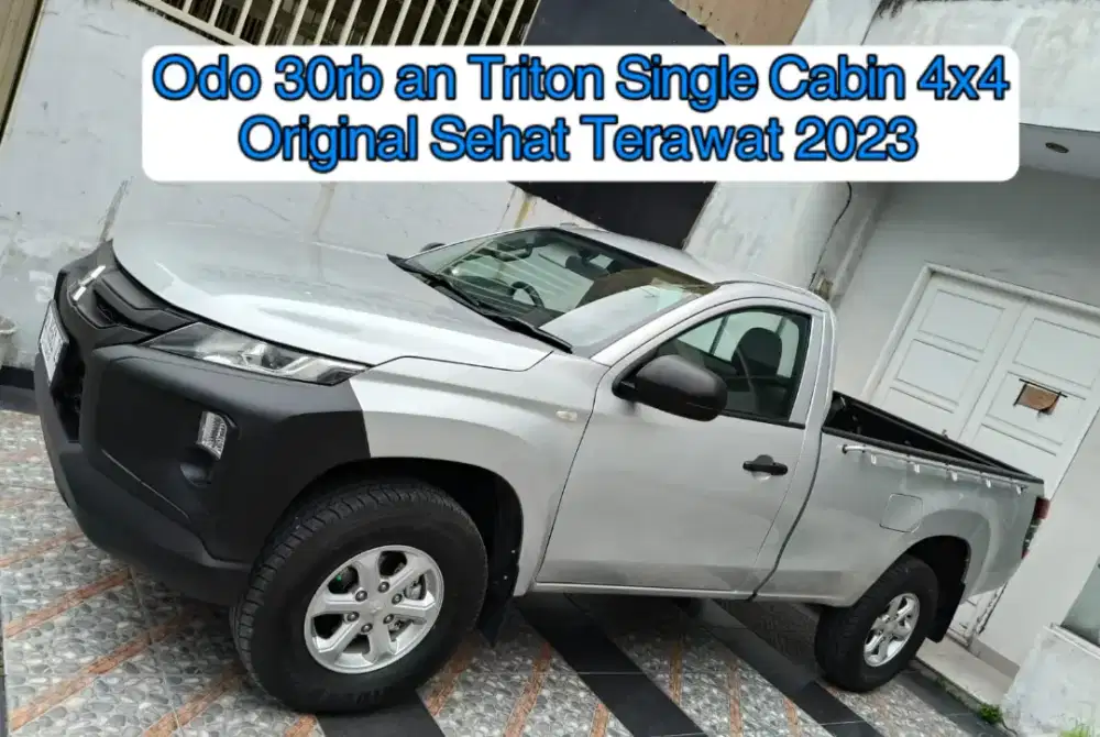 Ori Odo 30rb Mitsubishi All New Triton Single Cabin 2023 (4x4) Mentah