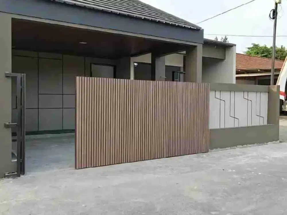 Rumah minimalis di utara candi prambanan kalasan sleman