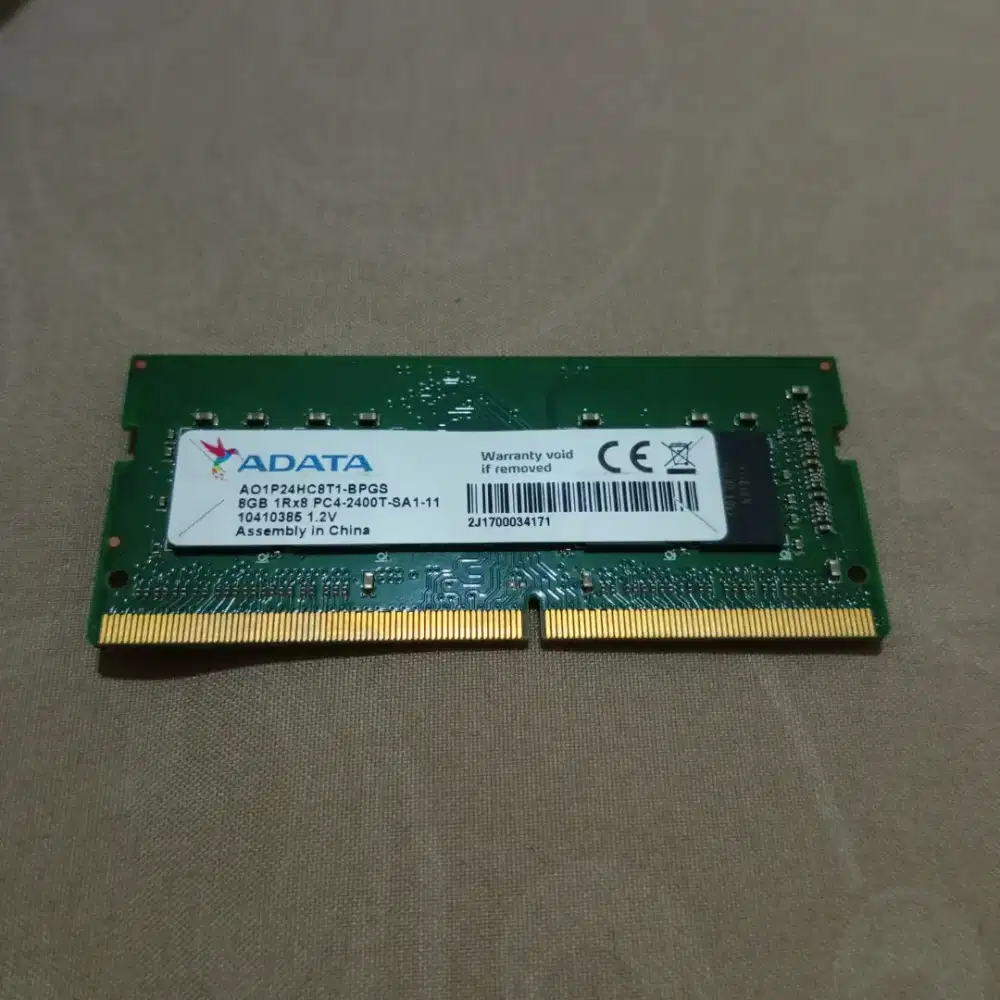 SODIMM RAM ADATA 8GB DDR4 2400T
