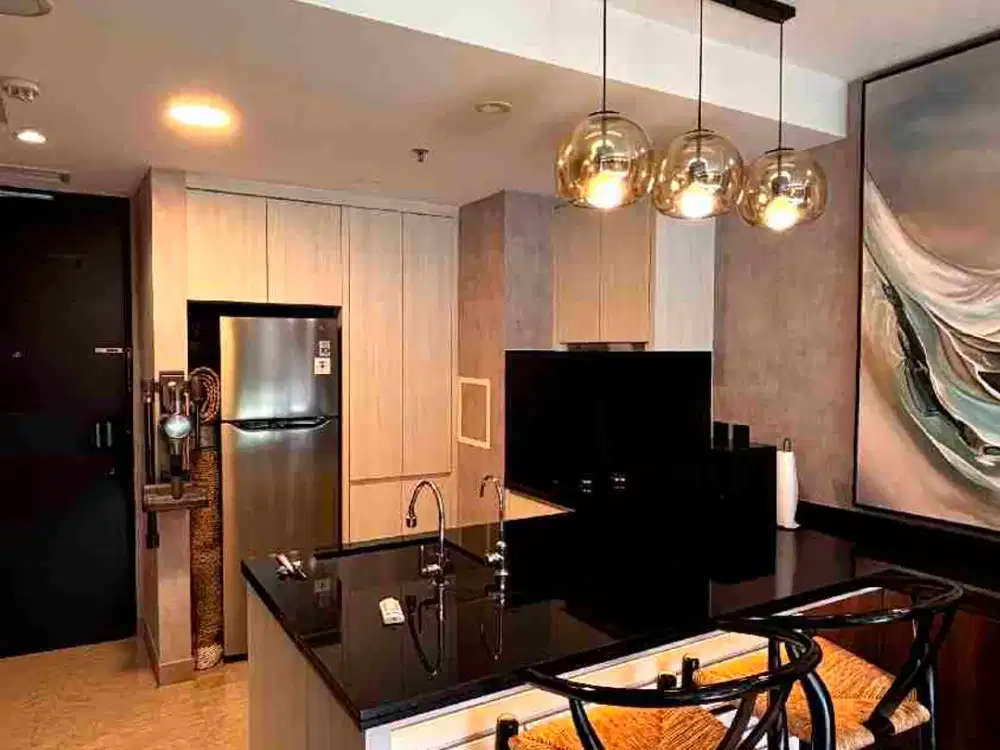 FOR RENT / SEWA Apart 1 BR Full Furnished Interior Design, Cozy Dan Mewah THE BRANZ Bsd