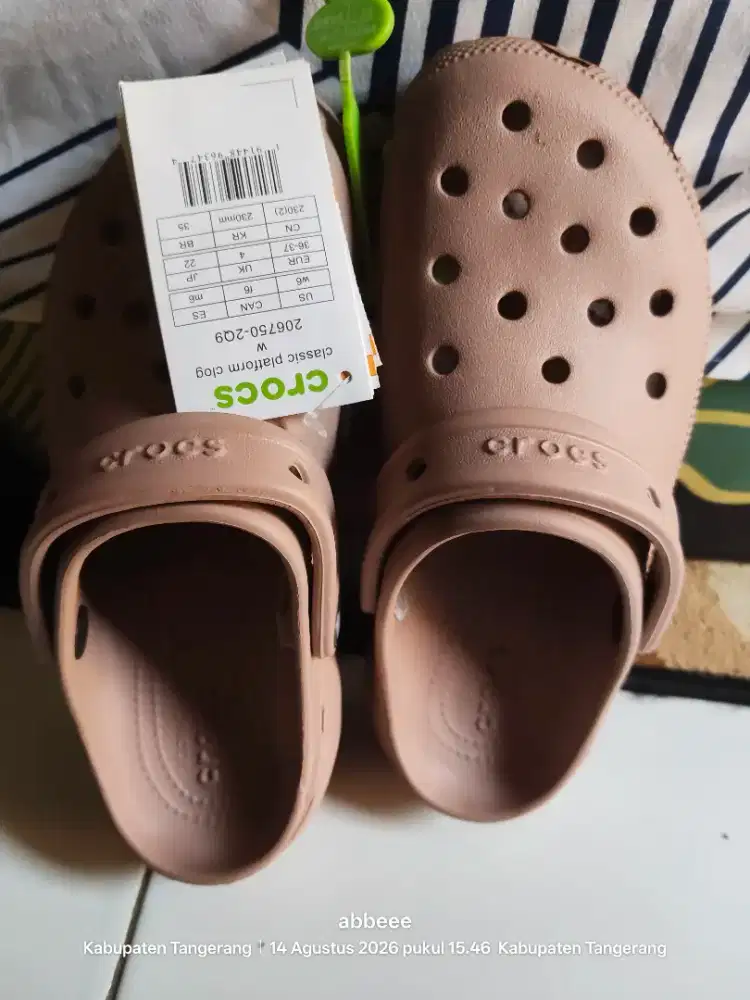 Sendal baru jual rugi aja