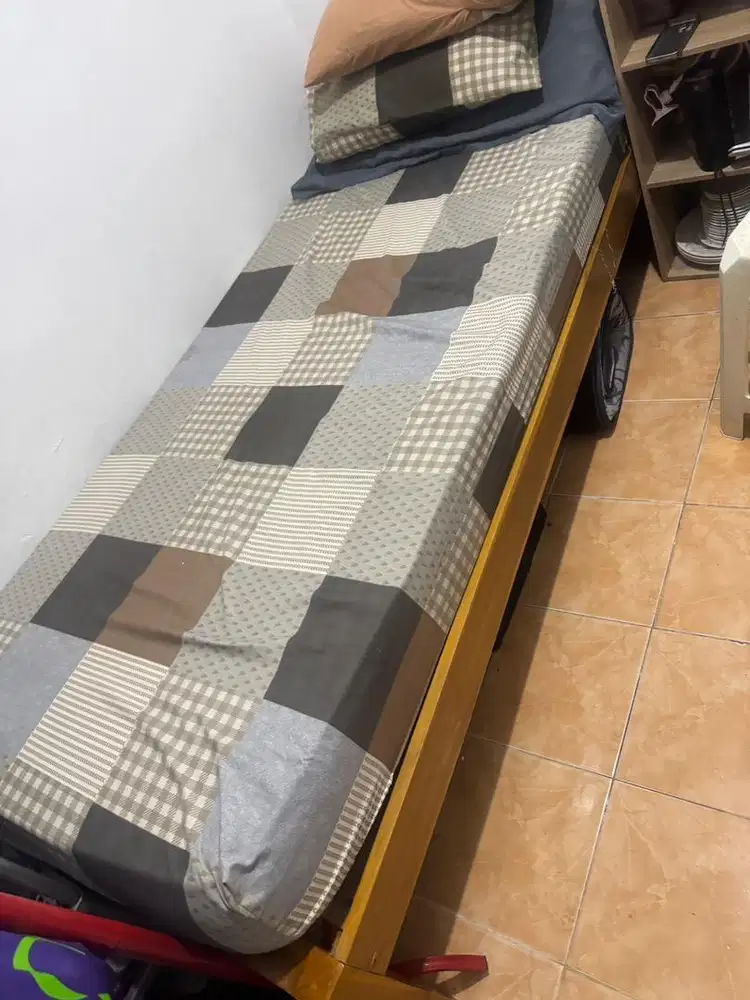 Kasur+dipan 90x200