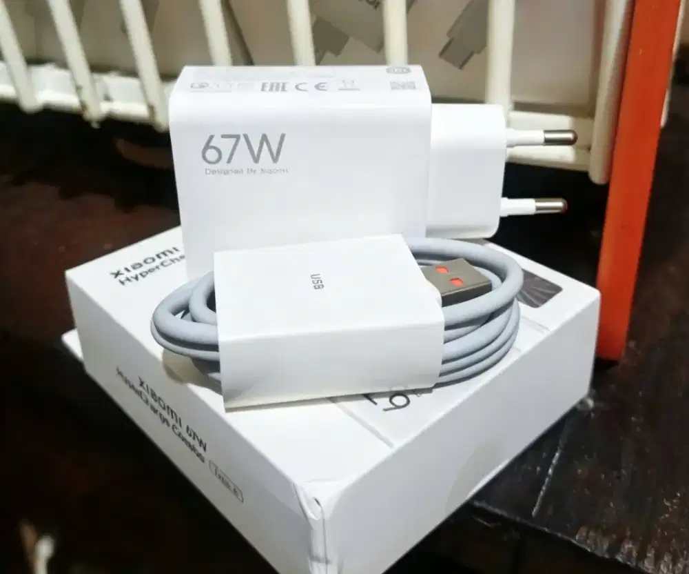 Charger Ori Xiaomi 67W MAX ~ Desimal aktif Mi Turbocharged