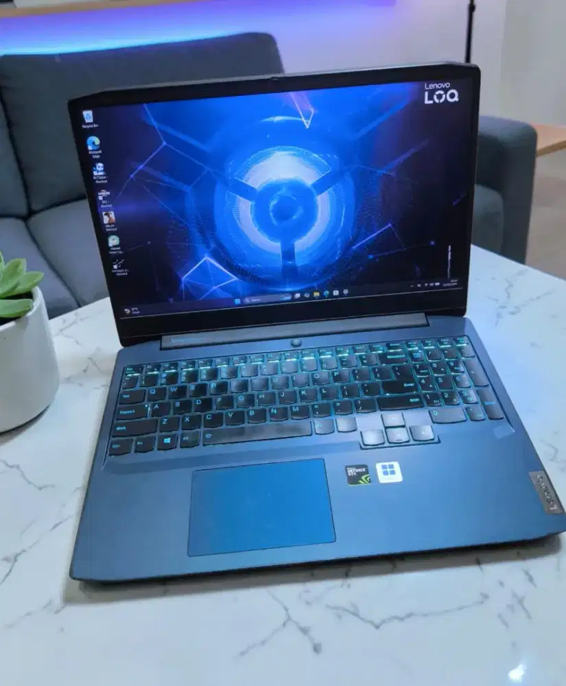 Lenovo Ideapad Gaming Ryzen 5 Ram 16/512gb Ssd Dual Vga Siap Pakai COD