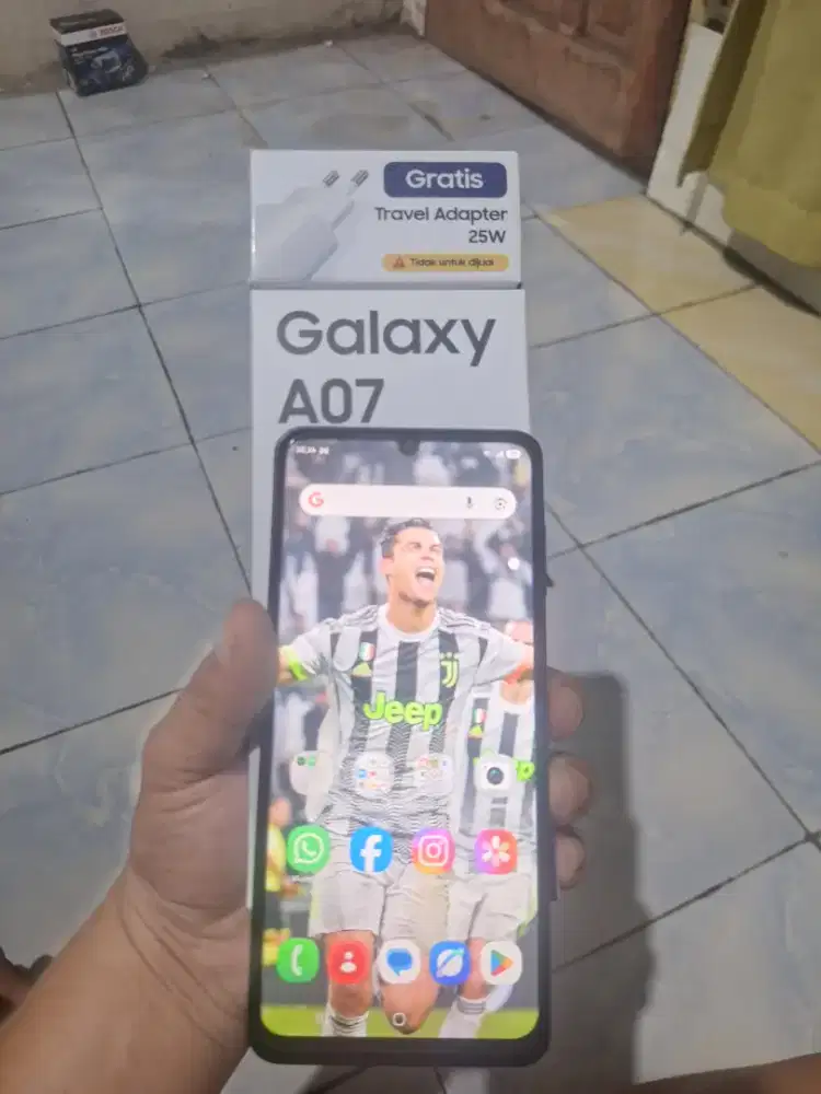 Samsung A07 no minus