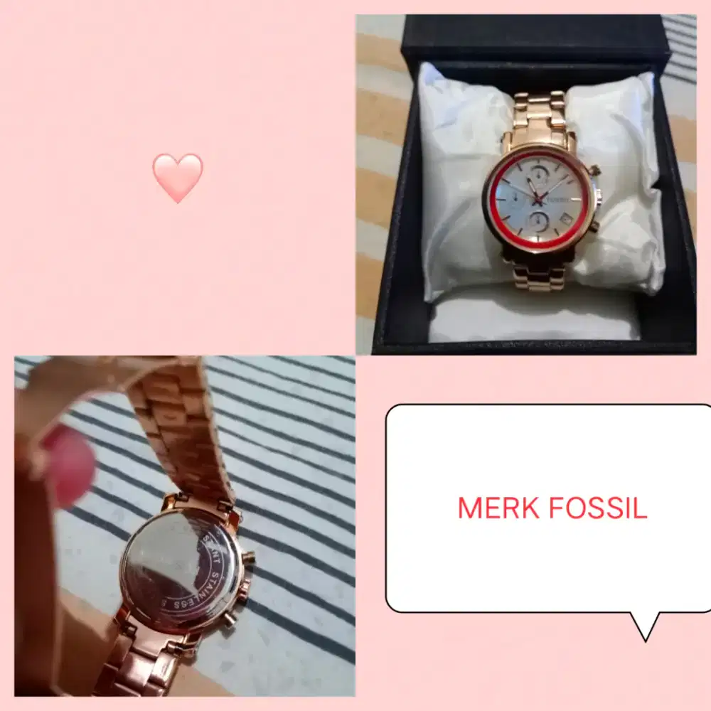 jam tangan wanita merk fosil