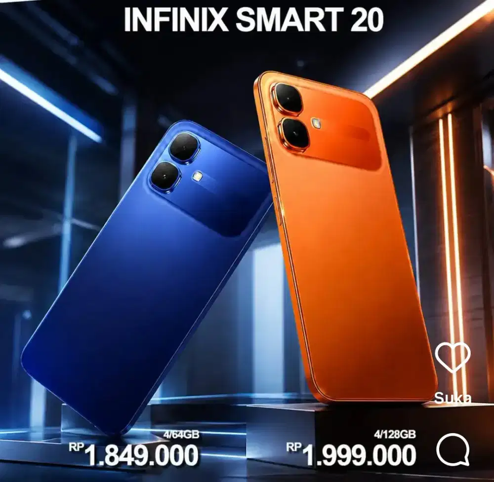 INFINIX SMART 20 SERIES 'ATLANTIS DAHSYAT'