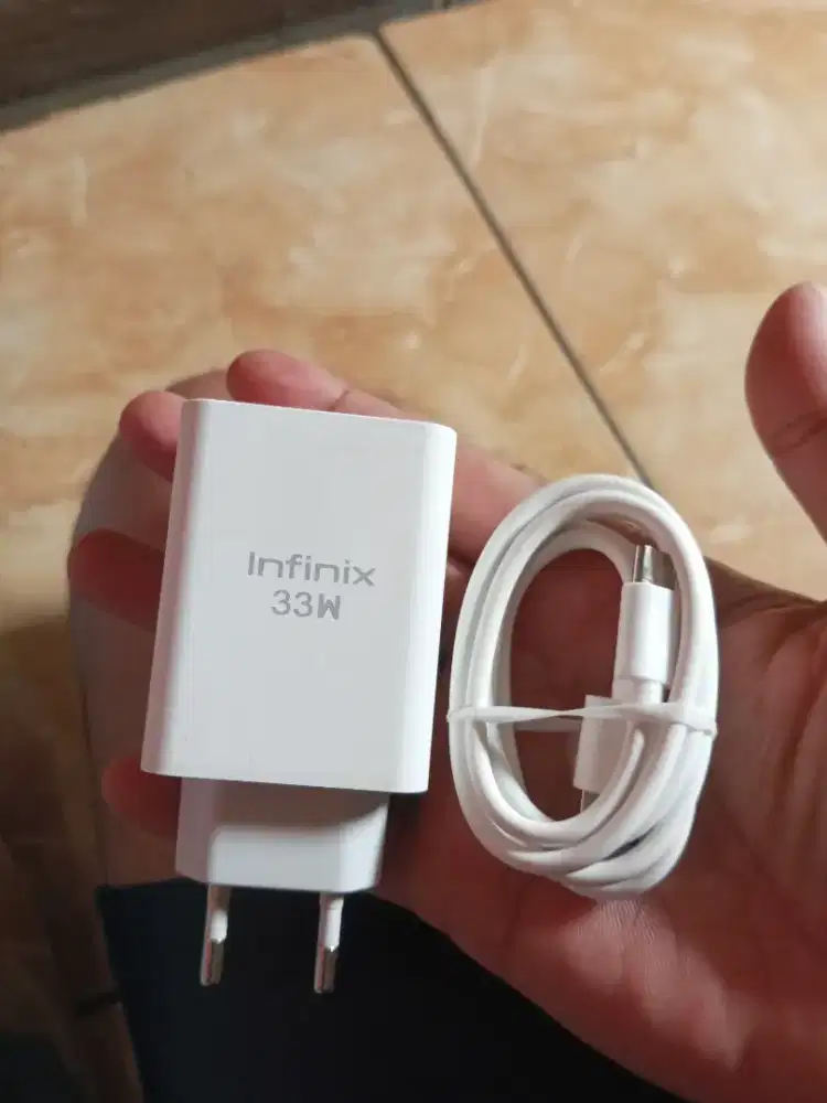 Charger Ori Infinix 33W Desimal fast charger