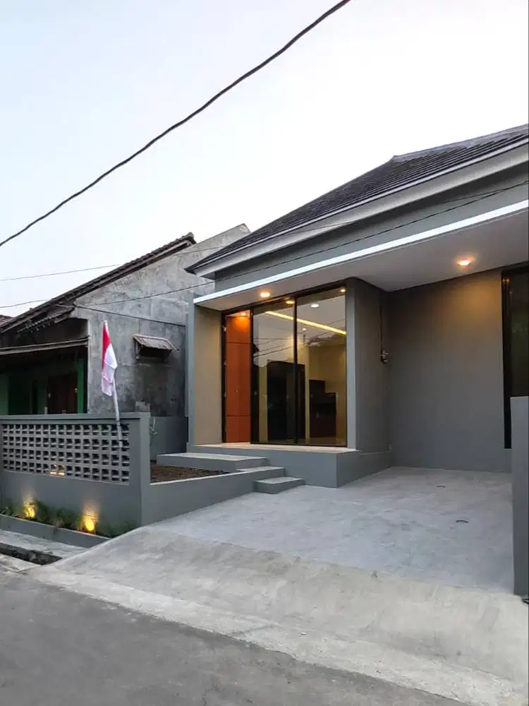 Rumah Baru 3 Kamar dekat Jalan Kebon Agung