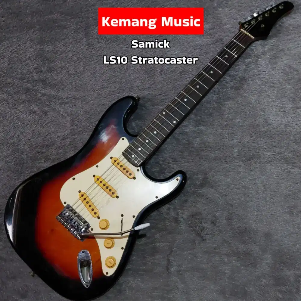 Samick stratocaster original no fender squier cort ibanez sire bacchus