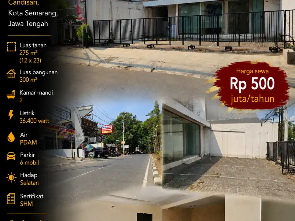 Sisingamangaraja, Candisari, dekat AKPOL, strategis, Semarang