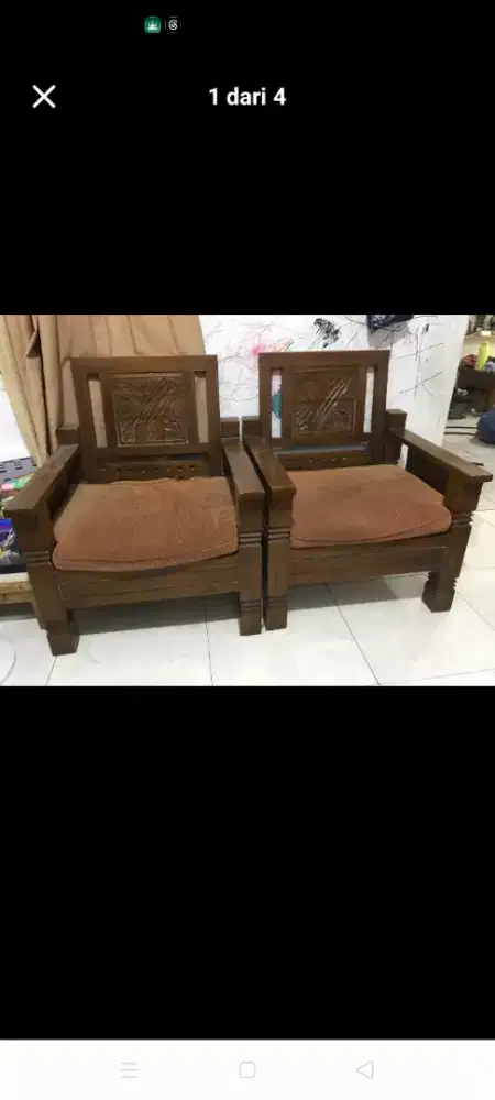Kursi Jati satu set