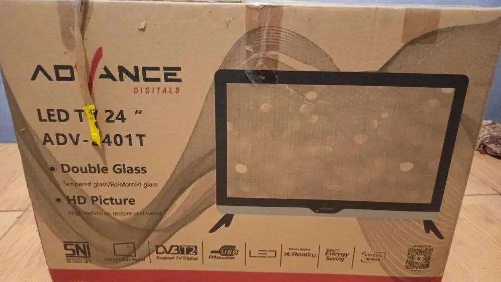 Dijual TV LED Advance 24inc (BARU)