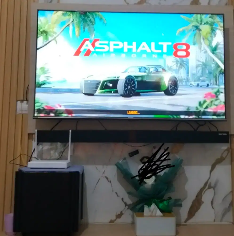Tv Polytron 55 inch google vitur2 lengkap