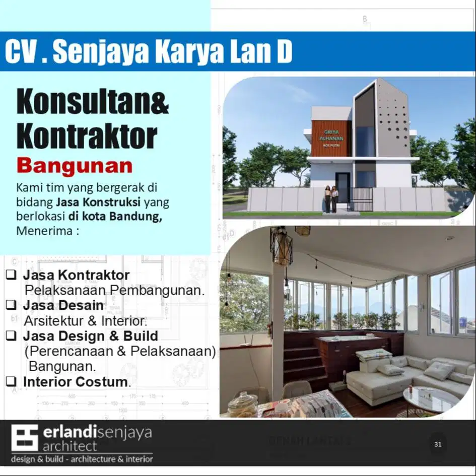 Jasa Arsitek & Interior/ Kontraktor/ Renovasi/ Tukang/ Kitchen set