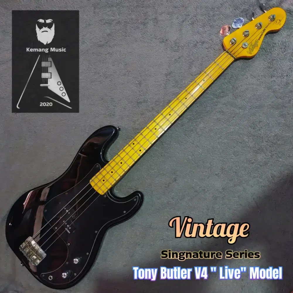 Bass langka vintage v4 Tony Butler signature series precision jazzbass