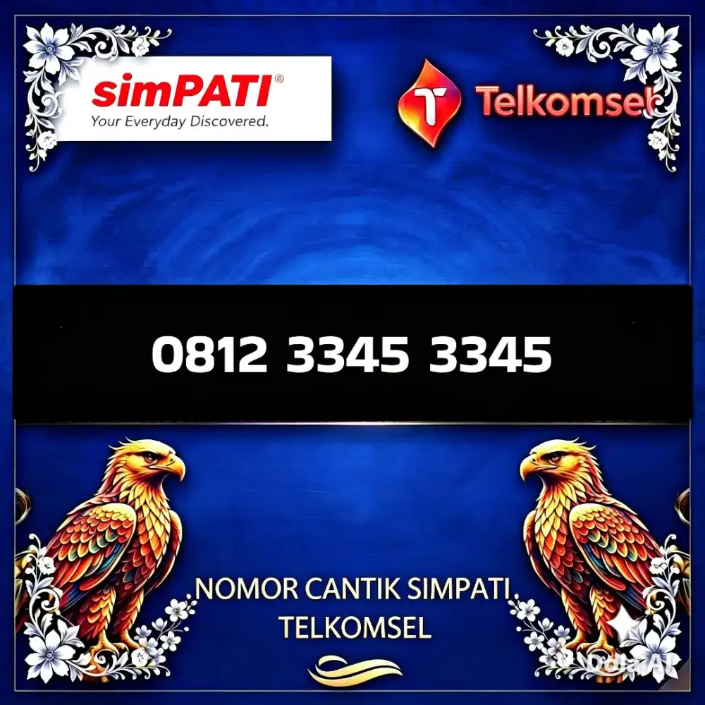 Nomor cantik simpati Telkomsel super