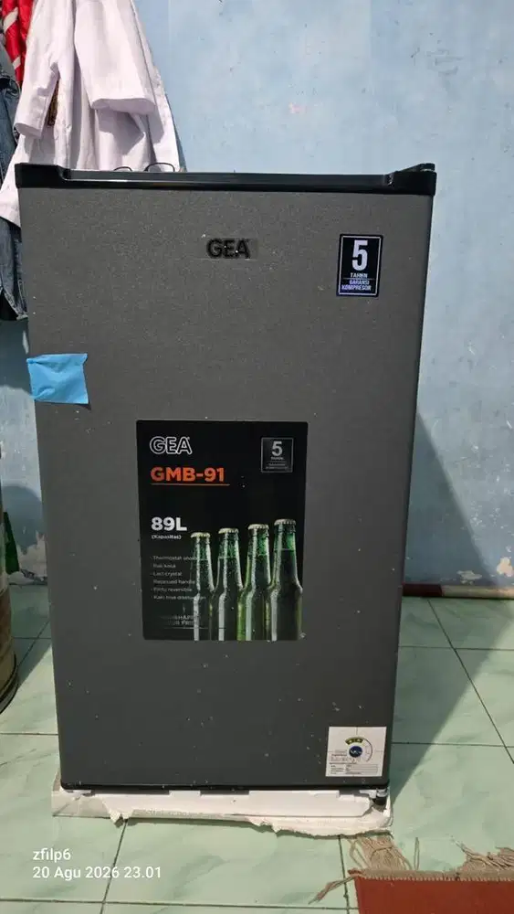 Dijual Kulkas baru 1 pintu new GEA 89L