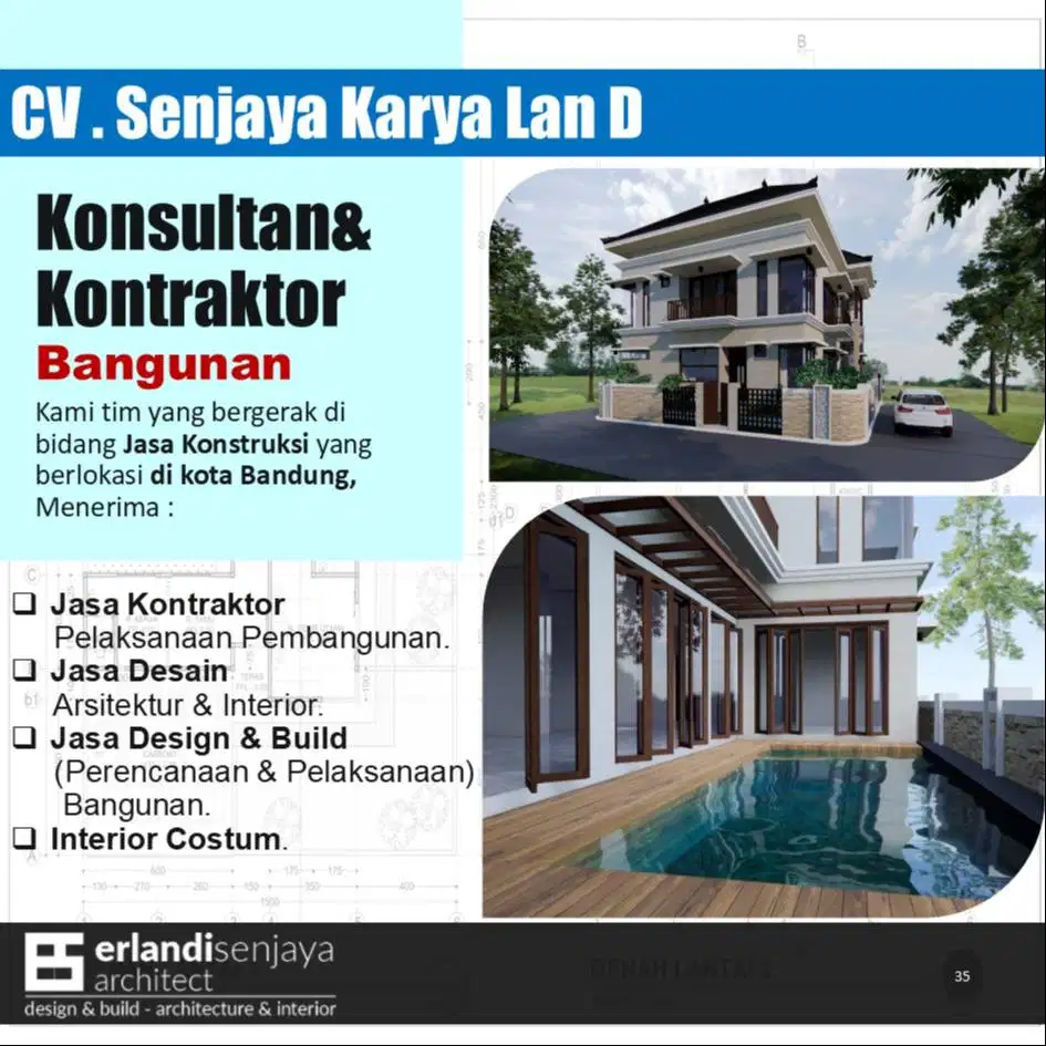 Jasa Kontraktor/ Arsitek & Interior/ Renovasi/ Tukang/ Kitchen Set
