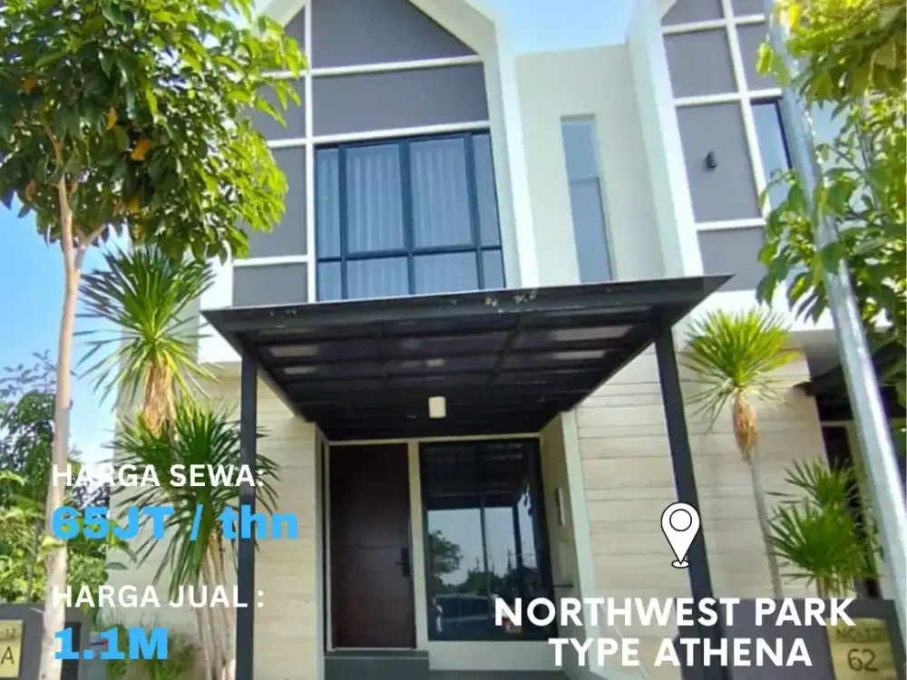 Dijual Rumah Northwest Park Type Athena