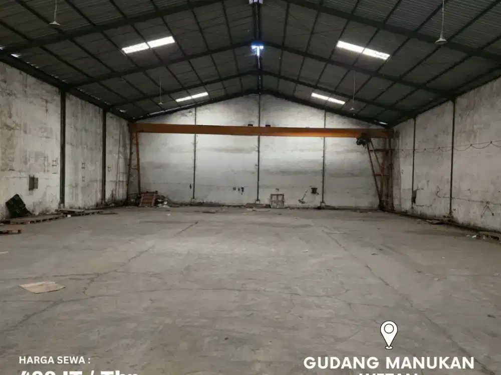 Disewakan Gudang Kosong Manukan Wetan Surabaya Barat