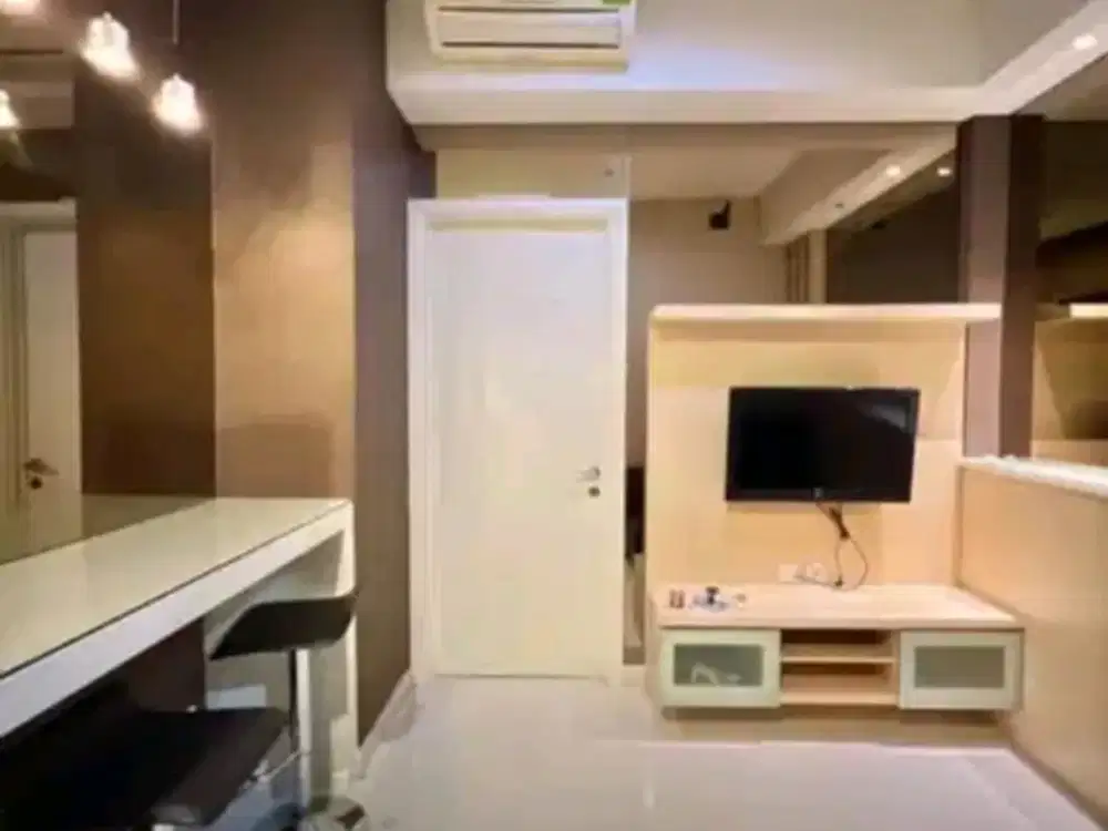 Disewakan Apartemen Trillium Full Furnish Unit B LT 3 1BR View City Luas 46m Sebrang Delta Plaza Surabaya Pusat