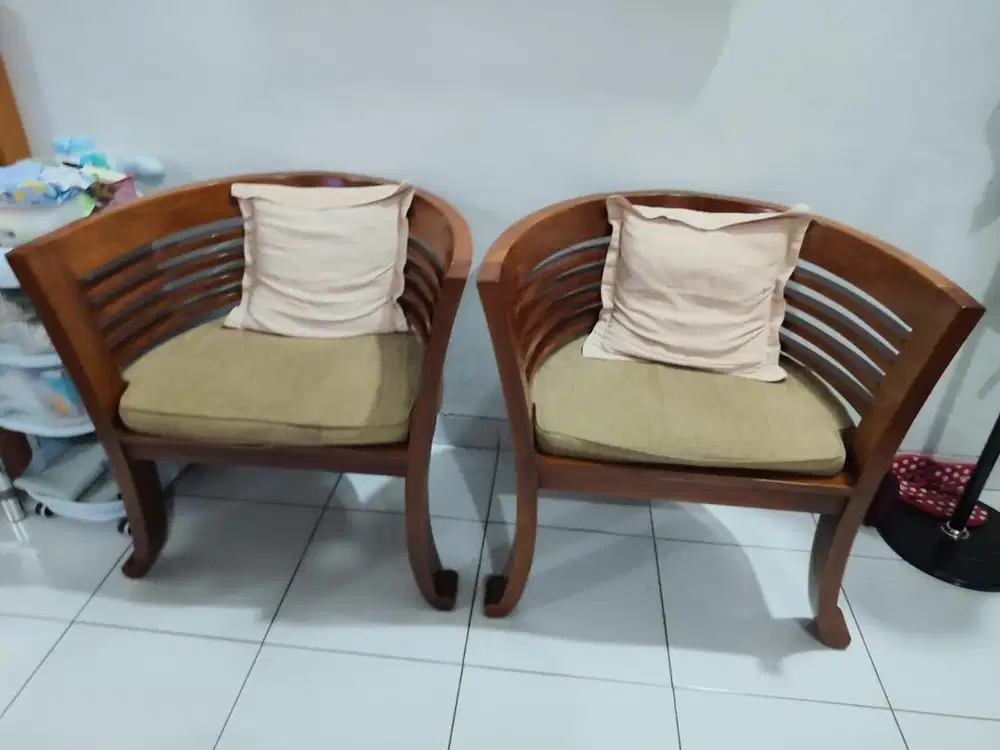 Bangku set jati murah berkualitas