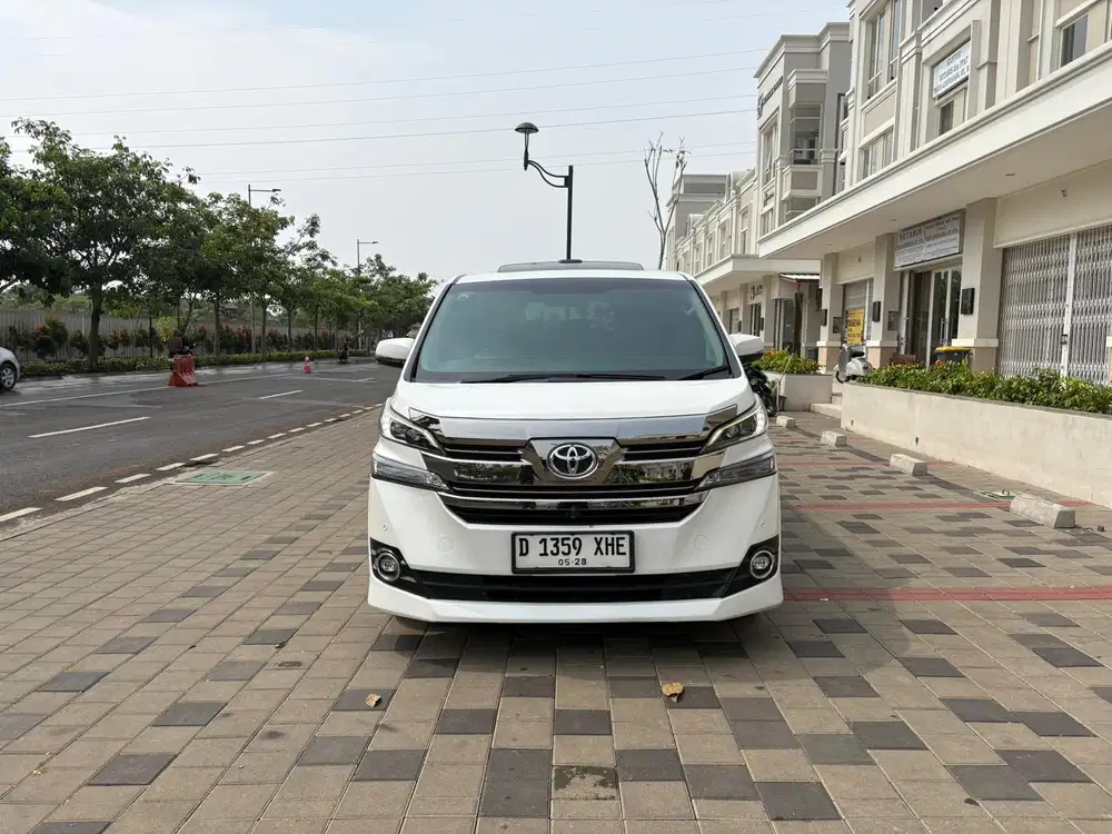 Vellfire G CVT 2015 AT Dp 25JT