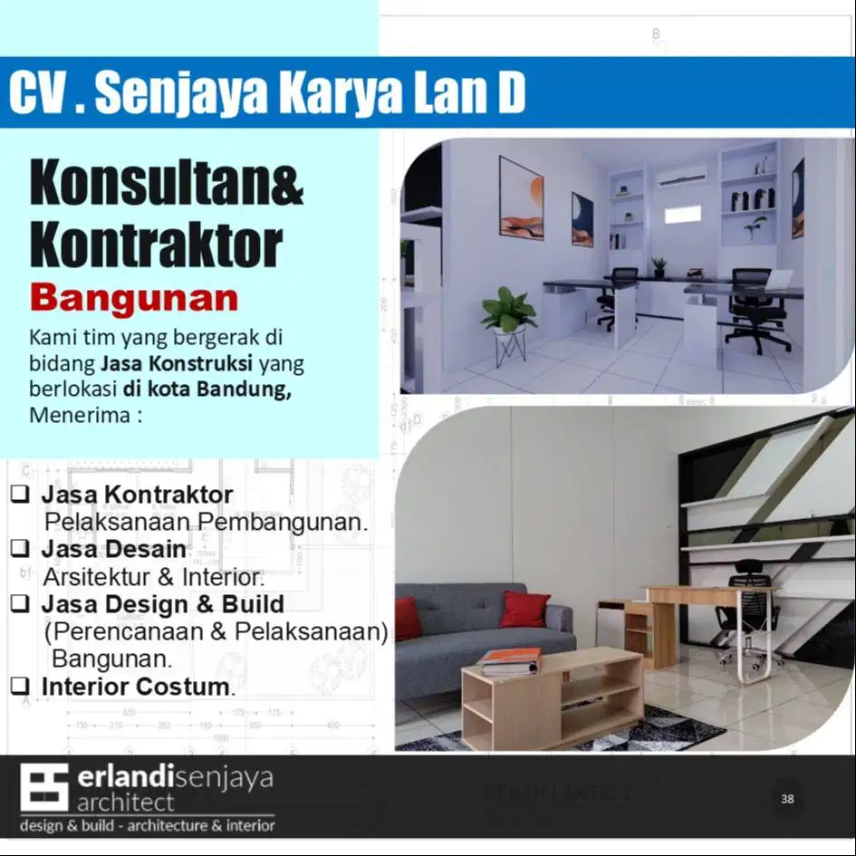 Jasa Arsitek & Interior/ Kontraktor/ Renovasi/ Tukang/ Kitchen set