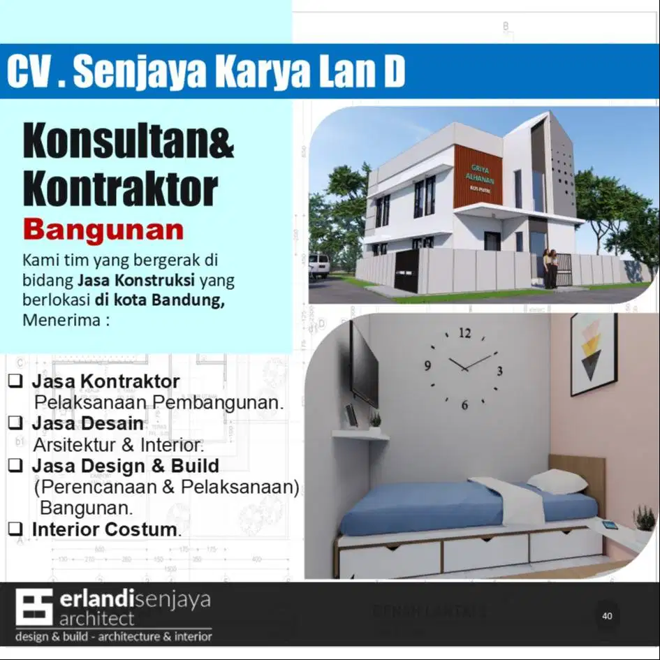 Jasa Arsitek & Interior/ Kontraktor/ Renovasi/ Tukang/ Kitchen set