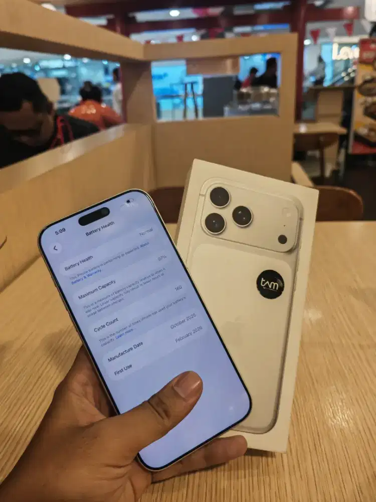 iphone 17 promax 256gb ibox silver