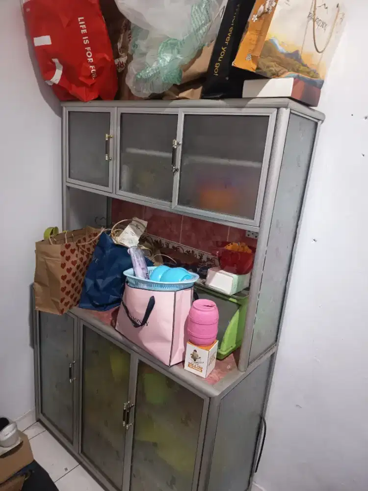 RAK PIRING  3 PINTU RODA