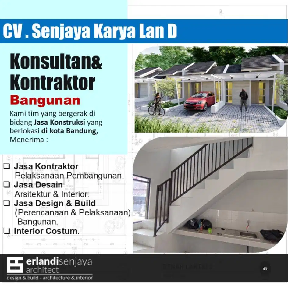 Jasa Kontraktor/ Arsitek & Interior/ Renovasi/ Tukang/ Kitchen Set