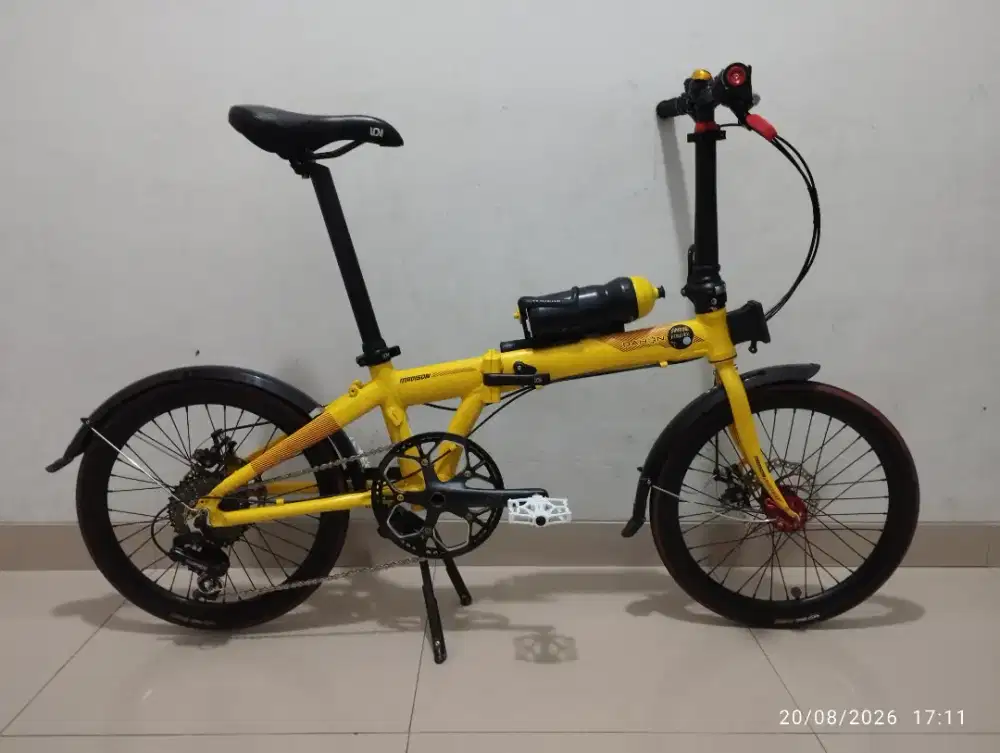 Sepeda lipat dahon ion madison