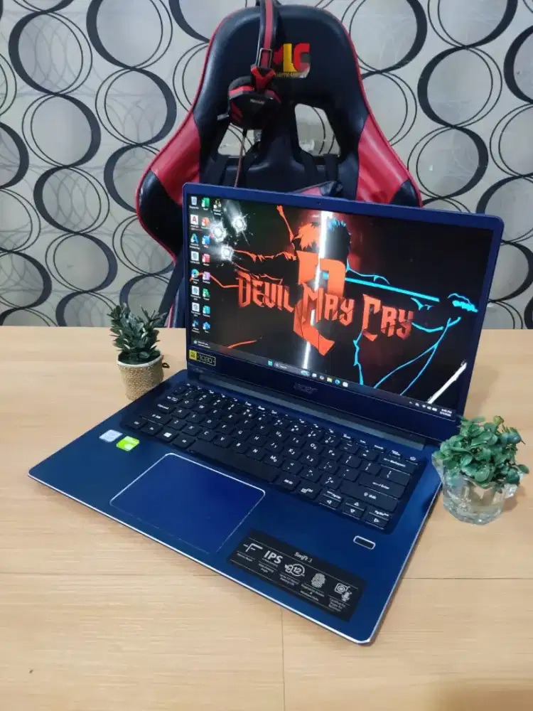 Acer Swift Core i5 Ram 8/240gb Ssd Dual Vga Siap Pakai COD Garansi