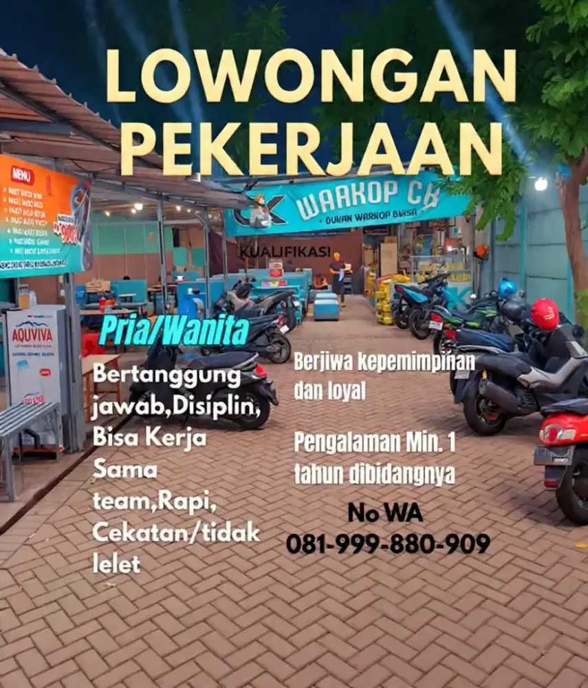 Lowongan Store Crew