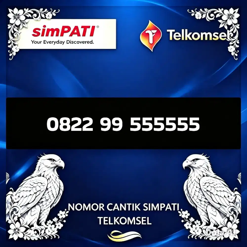 Nomor cantik simpati Telkomsel super