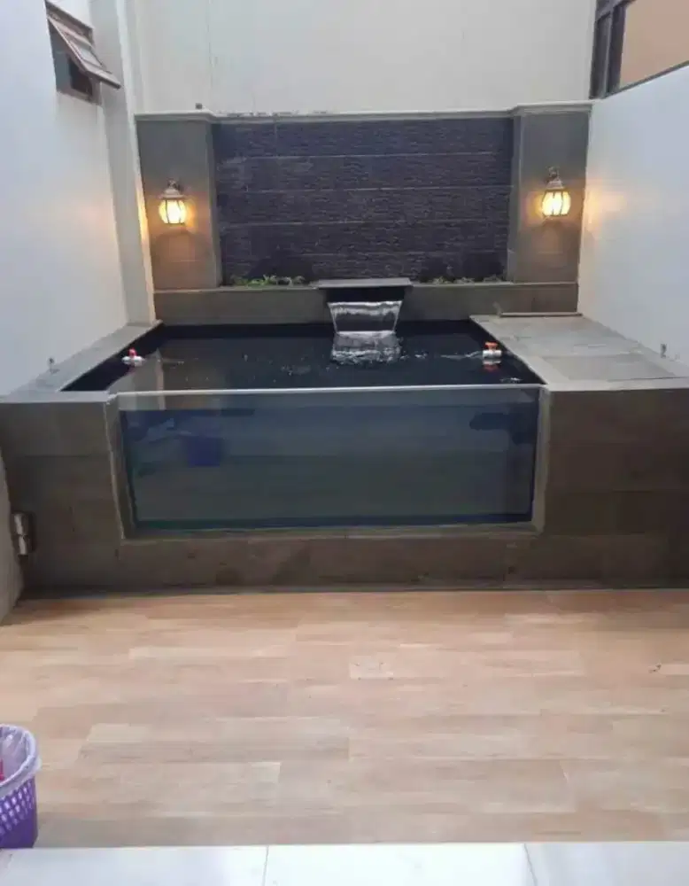 Kolam minimalis sederhana