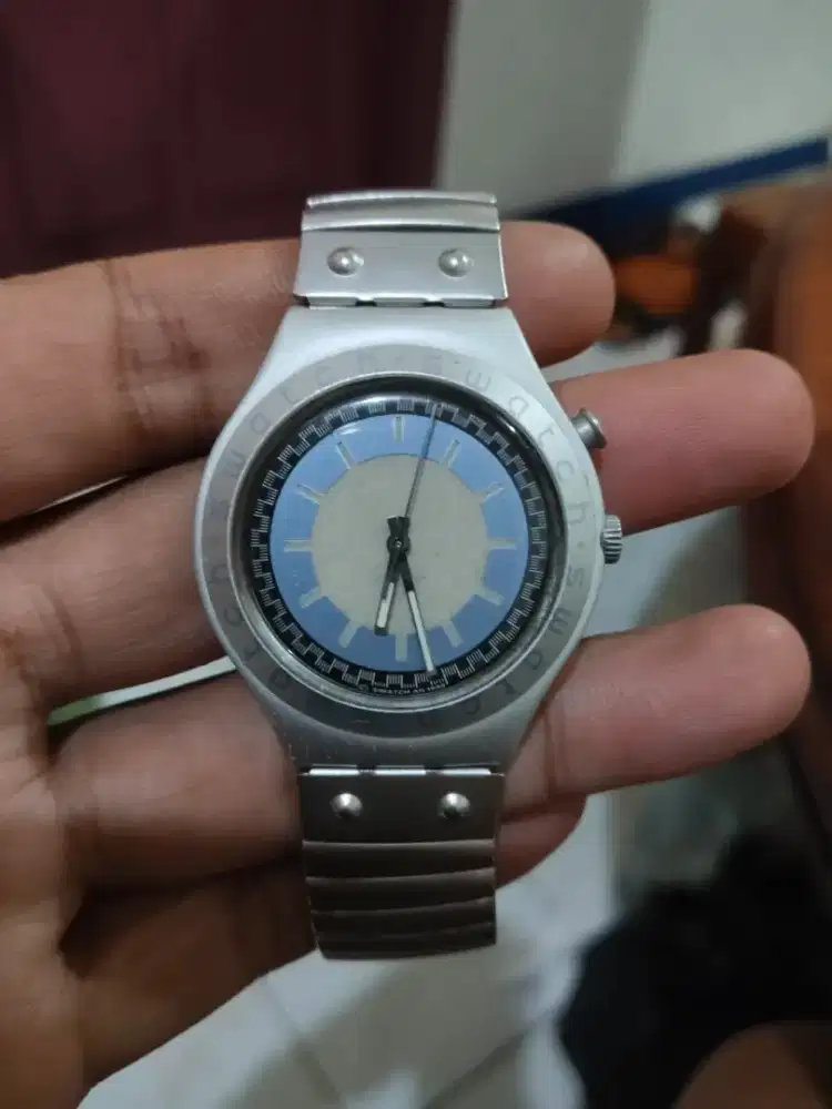 Jam Swatch IRony Alumunium