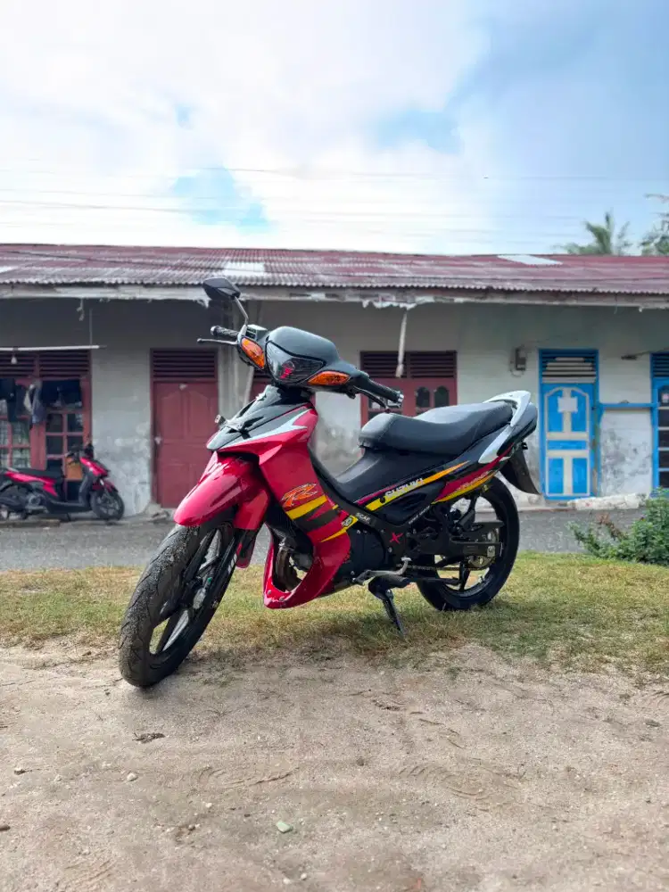 Bismillah Dijual Suzuki Satria R Warna Merah Hitam Tahun 2005