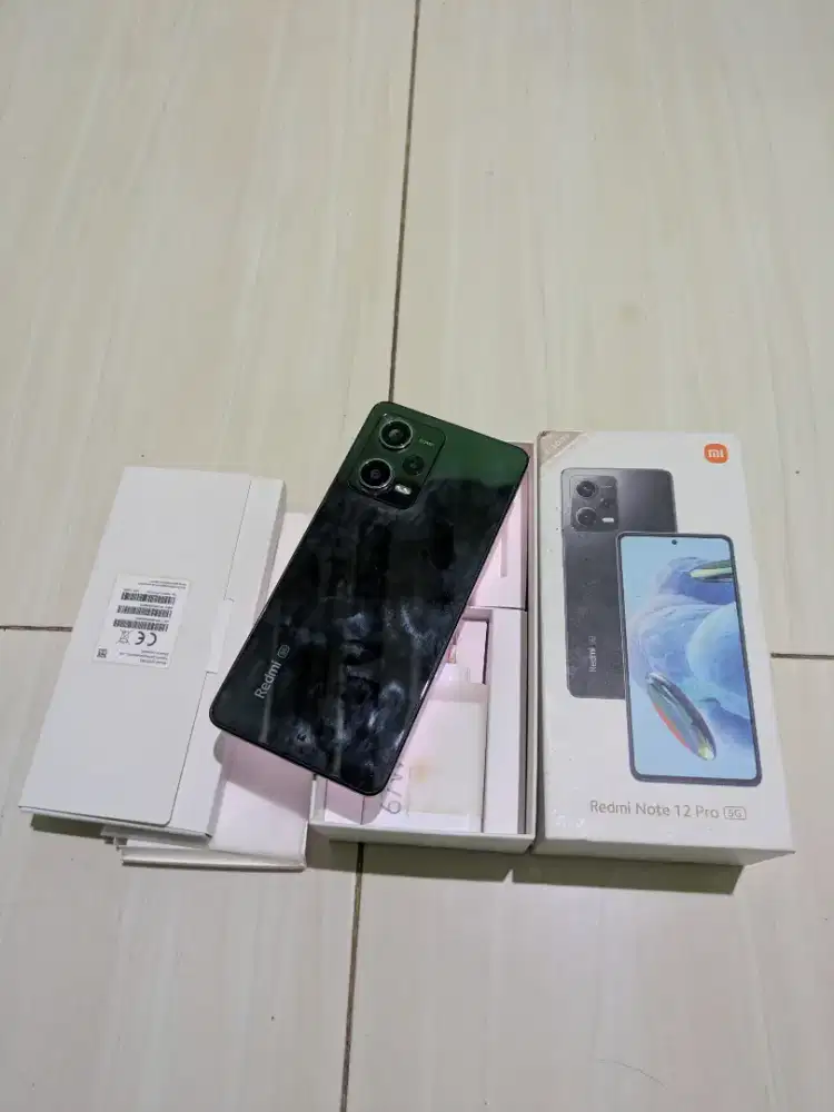 xiaomi redmi note 12 pro 5g fullset original