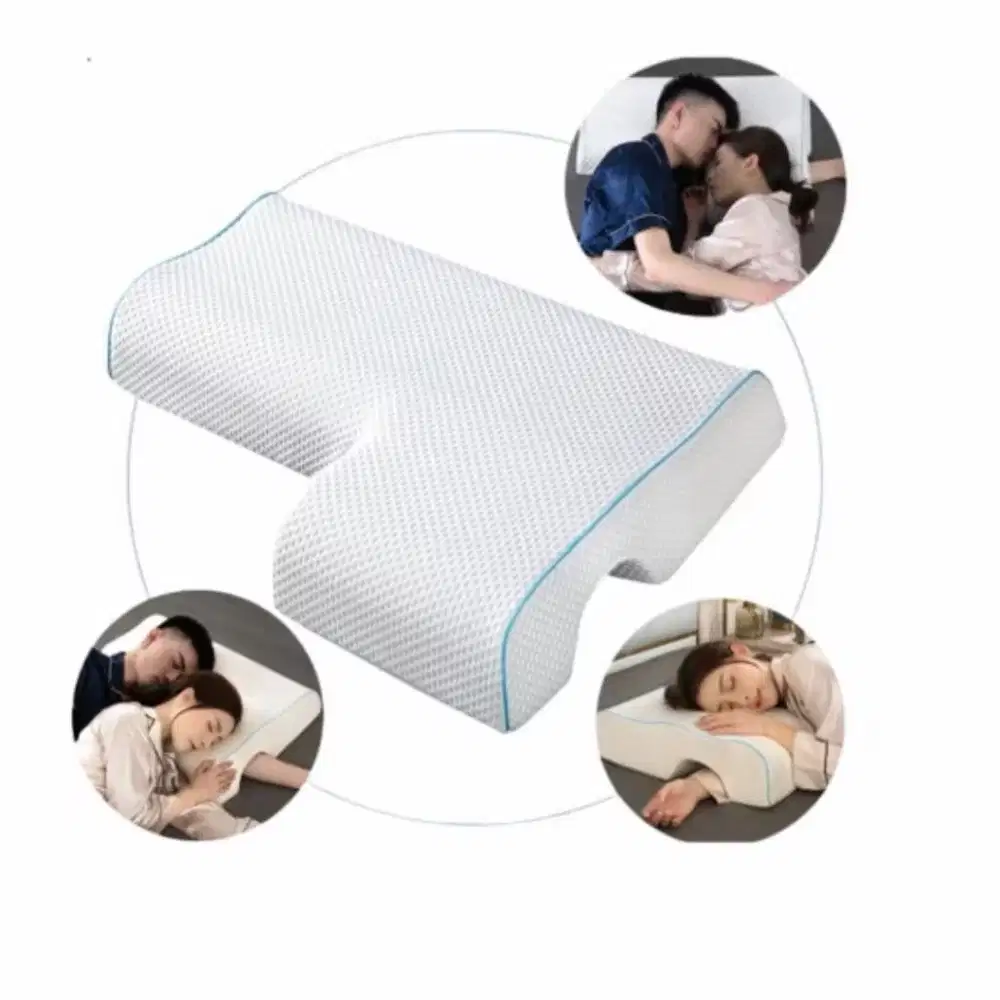 Bantal couple pasangan (baru buka plastik aja) tidak pernah dipake