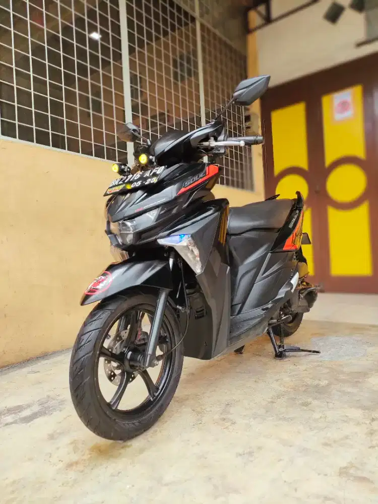 Yamaha Soul GT / Soul GT 125 2015 Fi, Black Premium Metalic, Mulus.