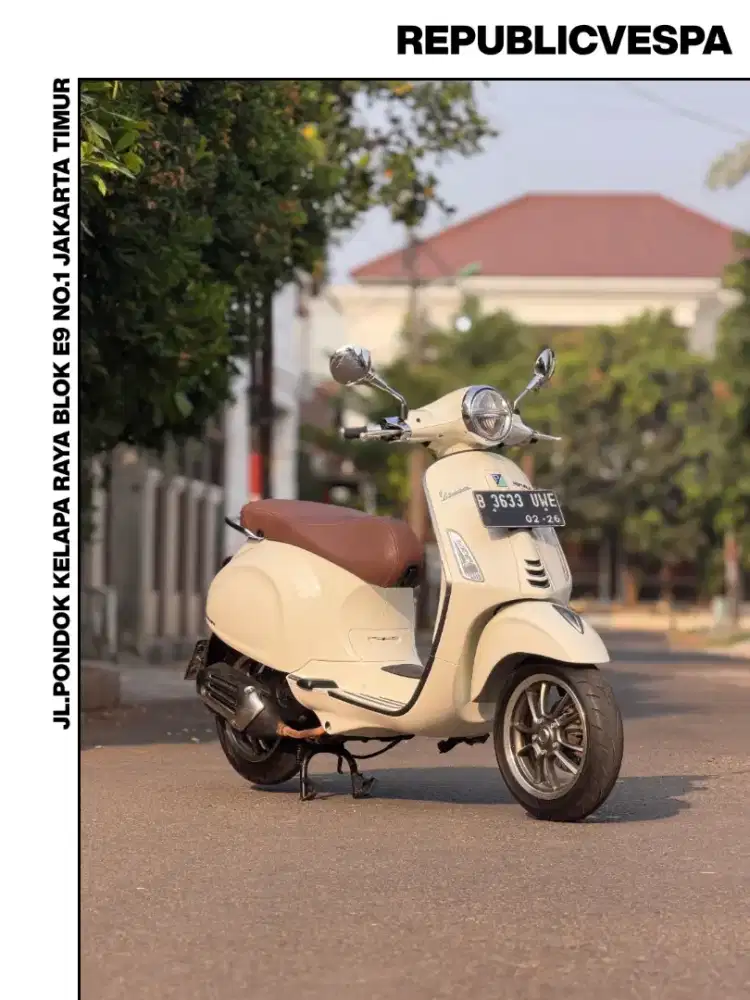 JUAL VESPA PRIMAVERA S 150 IGET ABS LED THN 2020 PERFECT CONDITION