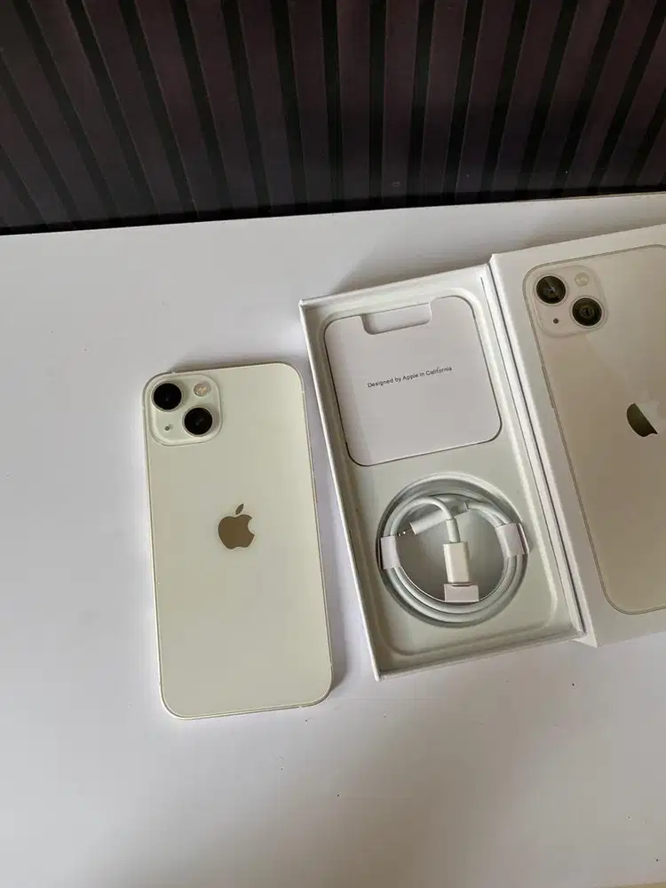 iPhone 13 256 Starlight Fullset Original